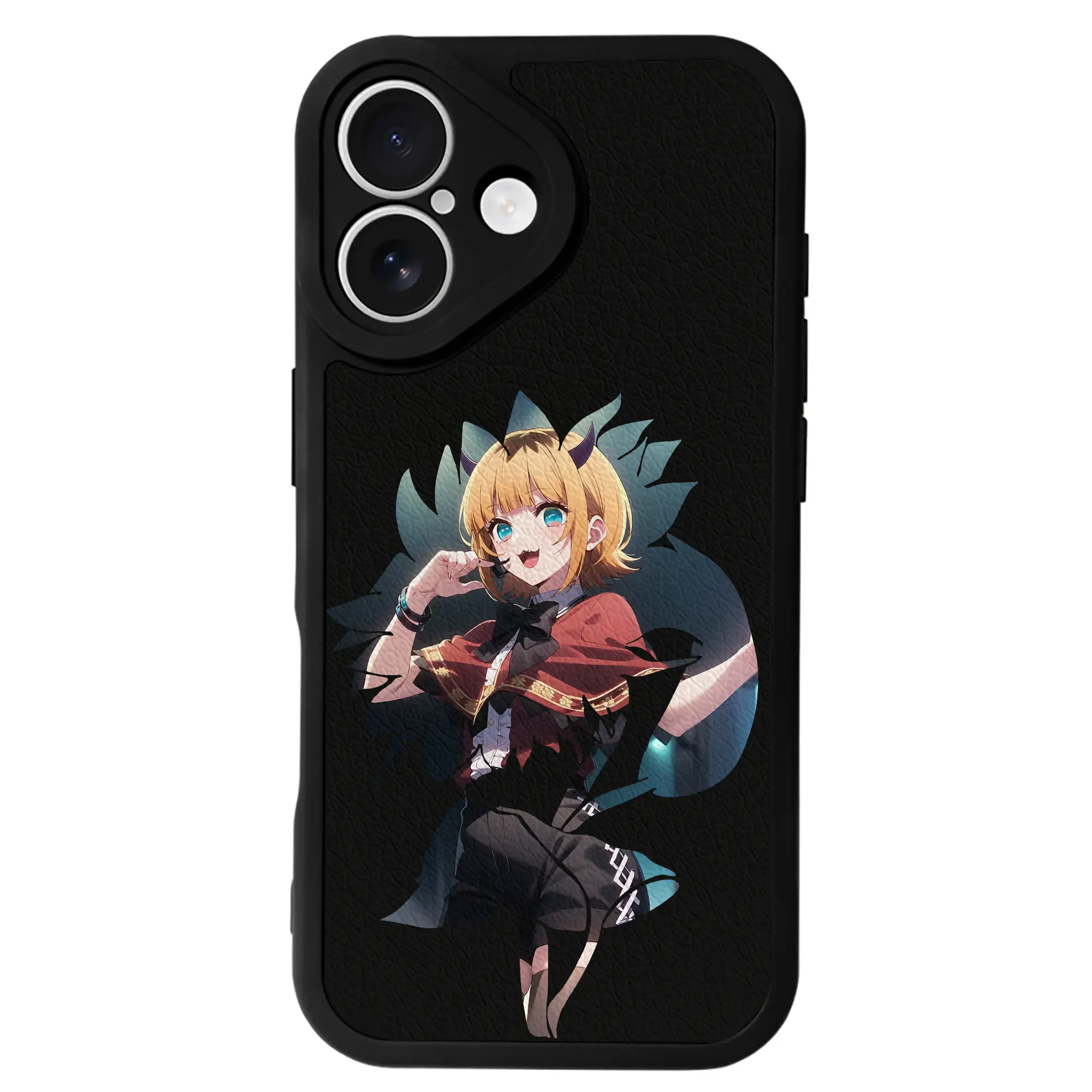 推しの子 グッズ,MEMちょ - IPhone 16シリーズ対応 ・ シリコンスマホケース ・ レザー調 ・ 高精度フィット ・ 耐衝撃 ・ ワイヤレス充電対応 ・ 精密カット